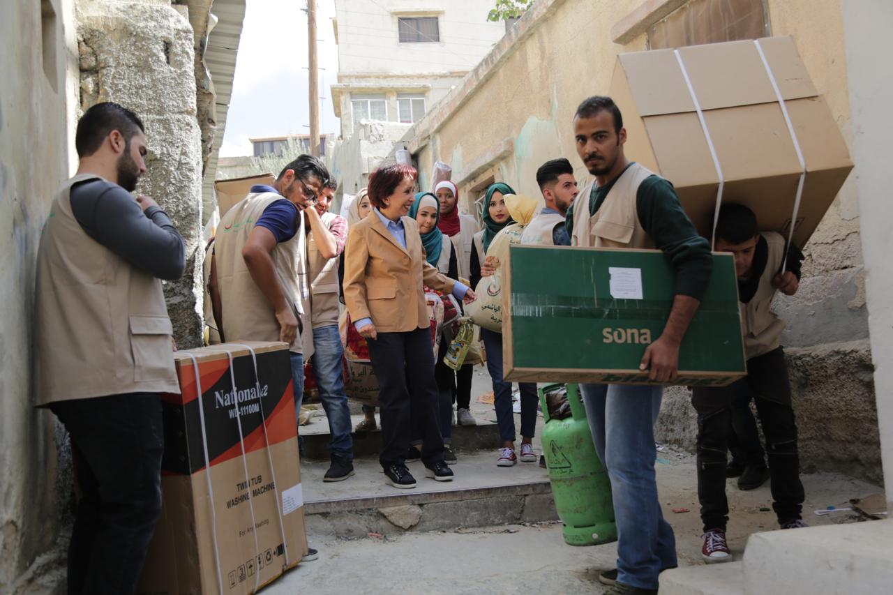 Goodwill Campaign with Youth Committees in Safeh Al Nuzha - 2017